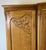 Vintage French Louis XVI Style Carved Oak 4-Door Wardrobe For Sale - Image 5 of 10