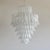 Large Murano Glass Saddle Chandelier, 1980s For Sale - Image 3 of 6