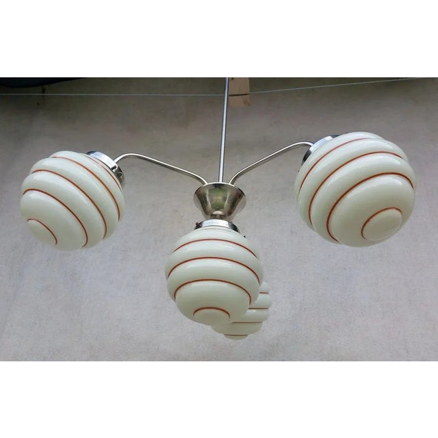 Vintage Art Deco Chandelier For Sale - Image 18 of 18