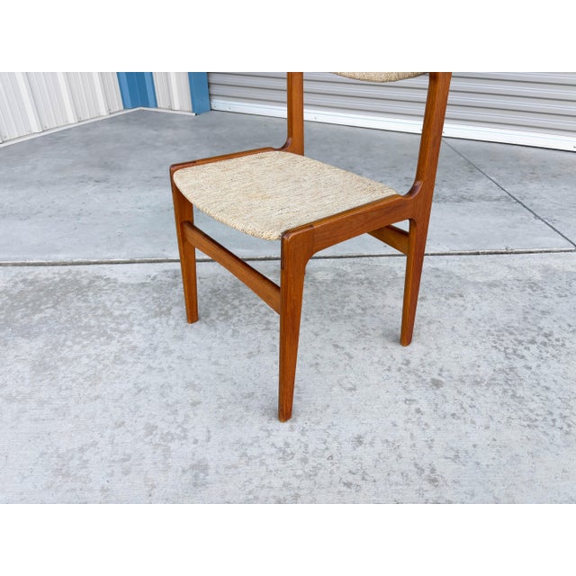 1960s Danish Modern Teak Dining Chairs -Set of 6 For Sale - Image 11 of 11