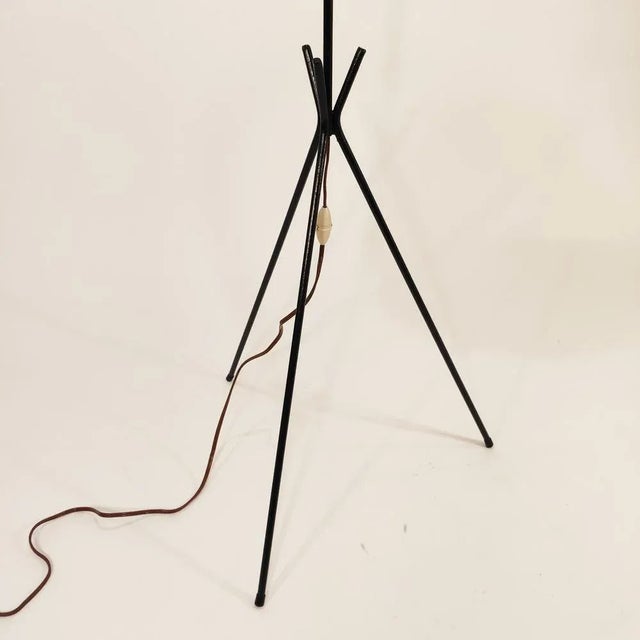 Mid-Century Modern French Floor Lamp by Jean Rispal for Rispal, 1955 For Sale - Image 3 of 11