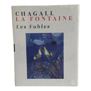 Marc Chagall Color Lithos La Fontaine Les Fables (French Edition) - Floor Sample