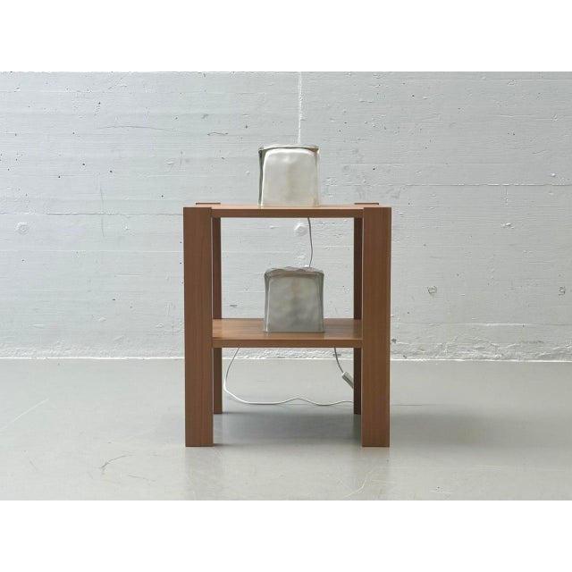 White Vintage Iviken Table Lamp from Ikea, Sweden, 1990s For Sale - Image 8 of 16