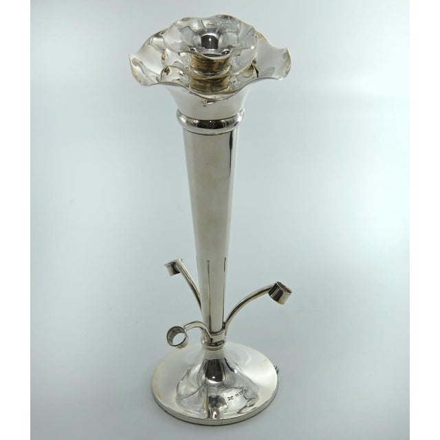 Vintage Sterling Silver Épergne Centerpiece, England, 1912 For Sale - Image 3 of 5