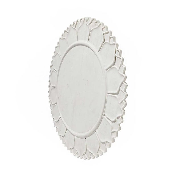 Mid 20th Century Mid 20th Century Hand-Carved Marble Plate / Server For Sale - Image 5 of 12