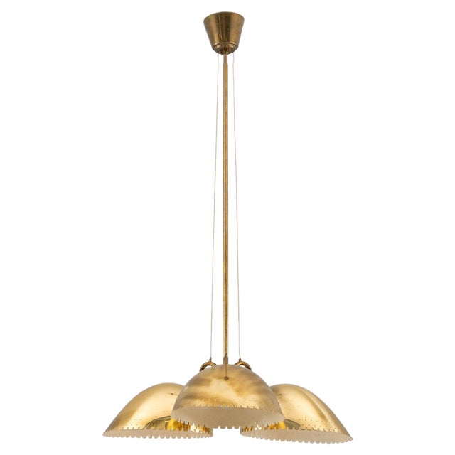 Swedish Modern Pendant attributed to Harald Notini for Böhlmarks, 1940s For Sale