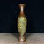 Bronze Pair of Gilt Bronze Vases With Dragon & Phoenix Relief — Dragon-Phoenix Auspicious Motif For Sale - Image 8 of 9
