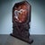 Ebony Antique Chinese Ebony Table Screen With Mother-of-Pearl Dragon Inlay For Sale - Image 8 of 9