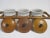 1930s Set of 3 Vintage French Ironstone Apothecary Jars Canisters With Wooden Lids and Carrier, Circa 1930s For Sale - Image 5 of 10