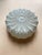 Mid-Century Former Czechoslovak Pressed Milk Glass Ceiling Light, 1950s-1970s For Sale - Image 4 of 7