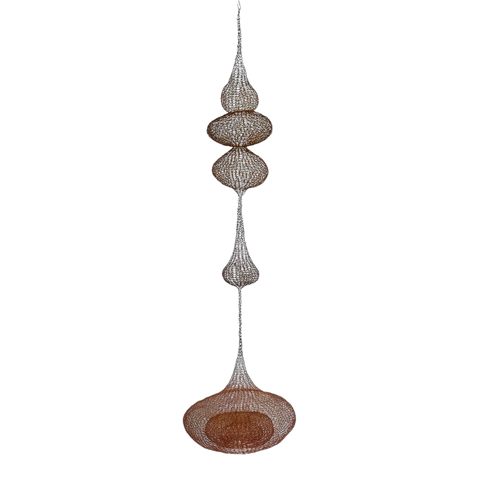 Handmade Copper Wire Sculpture Inspired by the Hand Woven Wire ...