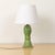 19th Century 19th Century Spanish Terracotta Green Glaze Lamp For Sale - Image 5 of 10
