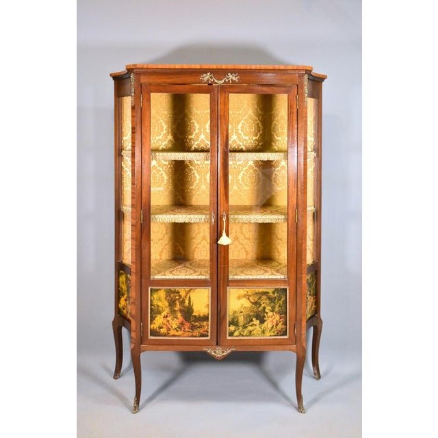 French Display Cabinet, 1950s For Sale - Image 12 of 18