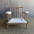 Wood Frances White Oak Chair Upholstered in 100% Genuine Sheepskin For Sale - Image 7 of 12