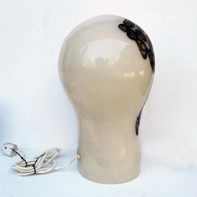Glass Table Lamp by Toni Zuccheri for La Murrina, 1970s For Sale - Image 12 of 14