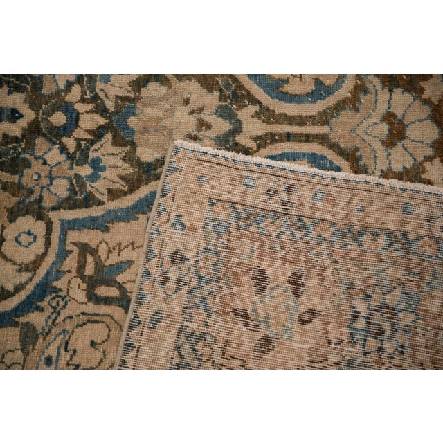 Vintage Distressed Bakhtiari Carpet - 8'7" x 11'11" For Sale In New York - Image 6 of 12