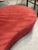 Modern Vladimir Kagan Zoe Sofa for American Leather in Cinnabar Ultrasuede For Sale - Image 3 of 16