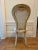 French Provincial Late 20th Century Louis XVI Accent Chair For Sale - Image 3 of 4