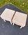 Late 20th Century Vintage Pair of Trompe l'Oeil Carved Wood Side Tables For Sale - Image 5 of 5