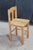 Vintage Oak Childs Childrens Schoolhouse Writing Desk Table & Chair For Sale - Image 9 of 12