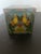 Rustic European Antique Polychromed Kapamenb Caramel Candy Tin Metal Box With Lid For Sale - Image 3 of 7