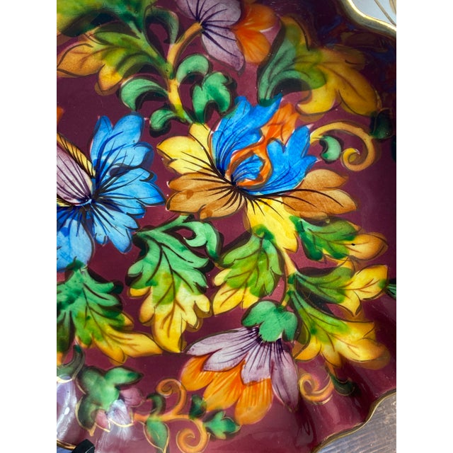 Ceramic Dish by H. Bequet Quaregnon, 1950s For Sale - Image 3 of 14