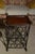 Vintage Maitland Smith Brass Bronze Horse Head Equestrian Wine Rack Leather Tray Beautiful Vintage Piece! Good Condition,...