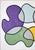 Mid-Century Modern 2026, Cartoon Mobile, Mid Century Modern Shapes in Playful Palette, Abstract Painting Diptych on Watercolor Paper by Ryan Rivadeneyra For Sale - Image 3 of 10