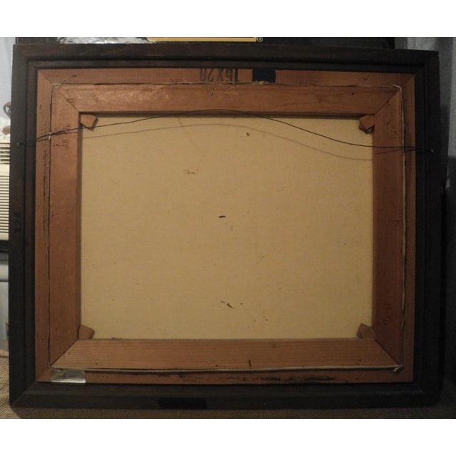 Early 20th Century Vintage Landscape Painting Signed Balfour For Sale - Image 5 of 6