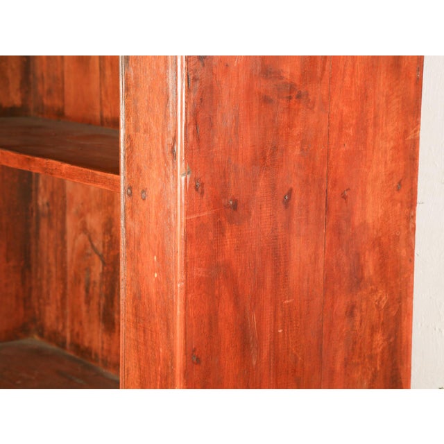 Indian Teak Doorframe Now Bookcase, 19th Century With Later Elements For Sale - Image 12 of 17