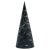 Stone Large Decorative Cone in Black Marquina Marble For Sale - Image 7 of 7