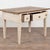 19th century Swedish side table or console, crafted in pine and retaining its original painted finish. The base is...