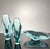 Mid-Century Modern Art Glass Model 7420/32 Vases and Bowl by Ladislav Paleček for Škrdlovice, Former Czechoslovakia, 1974, Set of 3 For Sale - Image 3 of 12