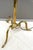 Metal Art Deco Brass & Leather Floor Lamp attributed to Hugo Gorge for Kalmar, Austria, 1930s by Hugo Gorge For Sale - Image 7 of 12