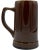 Vintage Peter Luger Steakhouse Nyc Restaurant Brown Ceramic Stein Mug For Sale - Image 4 of 13