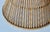 Vintage Handwoven Bamboo Rattan Pendant Swag Style Lamps-a Pair For Sale - Image 9 of 13