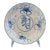 Antique Chinese Blue & White Swatow Porcelain Shallow Bowl Saucer Crab Bowl For Sale