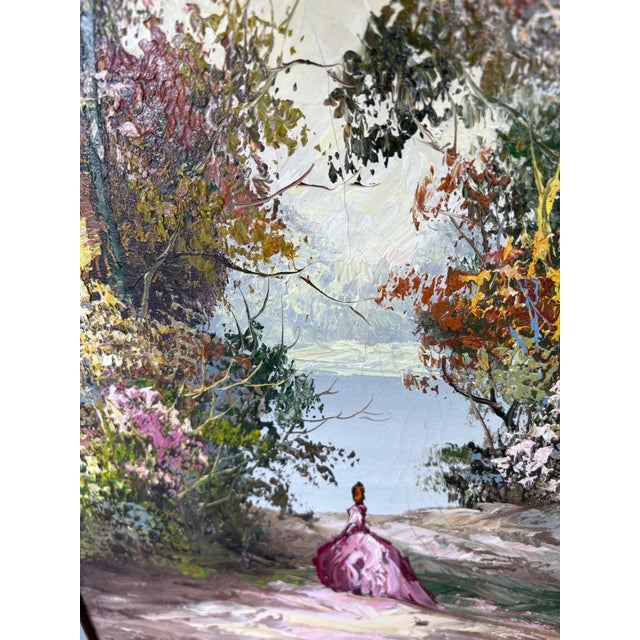 Detailed Landscape Oil Painting For Sale In Miami - Image 6 of 9