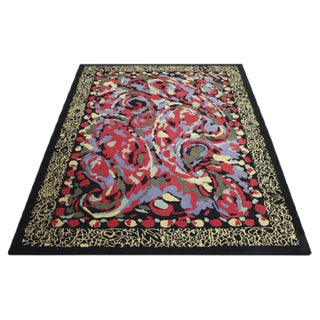 Rug by Pierre Balmain for Van Neder Rugs, 1980s For Sale
