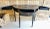 Late 20th Century Lane Venture Bespoke Black & Gilt Painted Demilune Console Table For Sale - Image 5 of 11