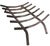 Mid 20th Century Mid 20th Century Fireplace Insert Grate With Six Brackets For Sale - Image 5 of 8