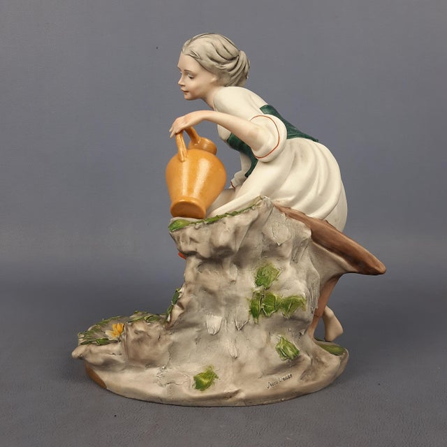 Capodimonte Biscuit Sculpture by Nico Venzo, 1970s For Sale - Image 4 of 13