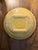 American Large Vintage 1920s McCoy Window Pane Pottery Mixing Bowl in Yellow Glaze 11 1/2" Diameter For Sale - Image 3 of 3