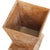 Early 21st Century Parchment Covered Waste Basket in the Manner of Jean-Michel Frank For Sale - Image 5 of 6