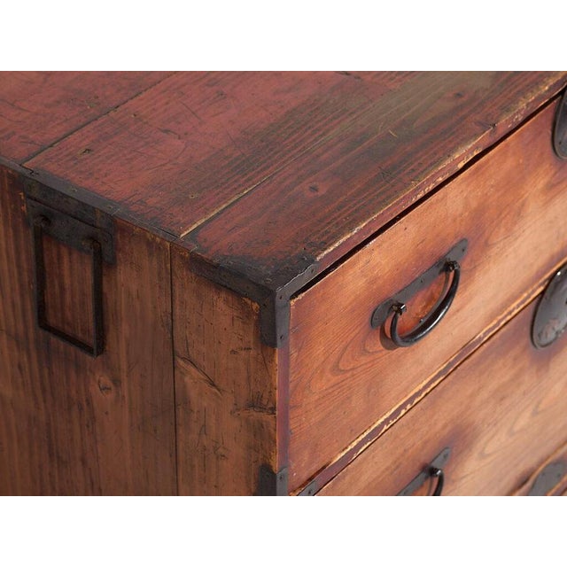 Japanese Tansu in Wood For Sale - Image 12 of 14