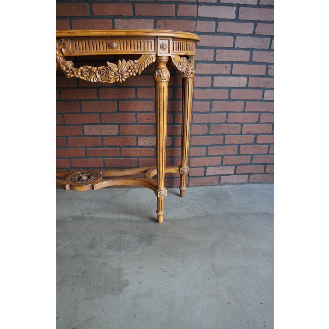 French Style Console Table For Sale - Image 4 of 6
