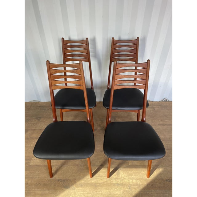 Model 83 Dining Chairs from Boltinge Stolefabrik, Denmark, 1960s, Set of 4 For Sale - Image 9 of 13