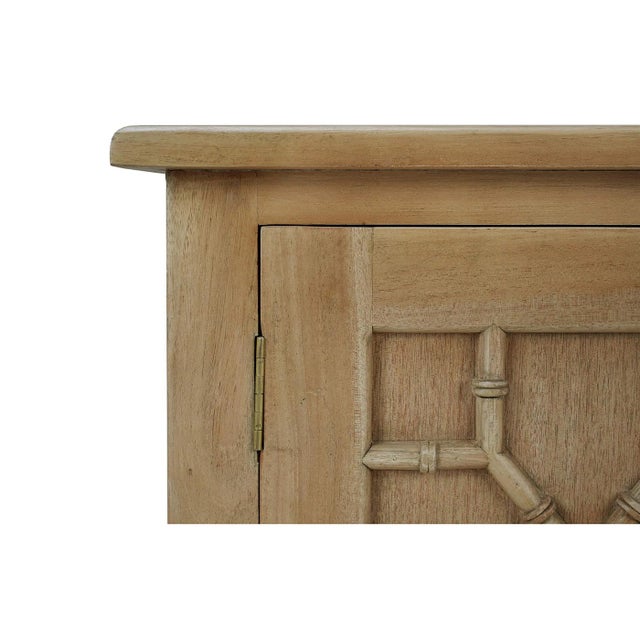 Small Mid Century Cabinet - Fruitwood Finish For Sale - Image 4 of 8