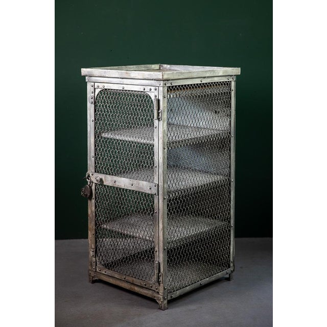Metal Workshop Cabinet, 1930s For Sale - Image 11 of 12