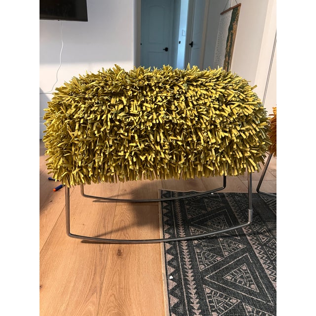 Metal Harry Rocking Chair by Kenneth Cobonpue For Sale - Image 7 of 7